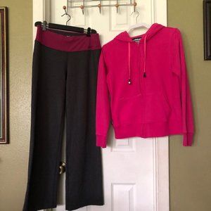 Nike Yoga Pants and Hoodie Jacket-Activewear-2 pc
